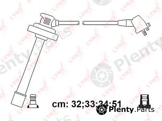  LYNXauto part SPC7573 Ignition Cable Kit
