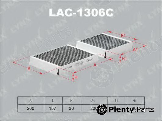  LYNXauto part LAC-1306C (LAC1306C) Filter, interior air