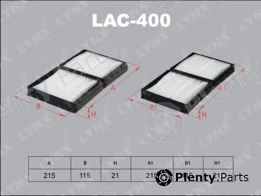  LYNXauto part LAC400 Filter, interior air