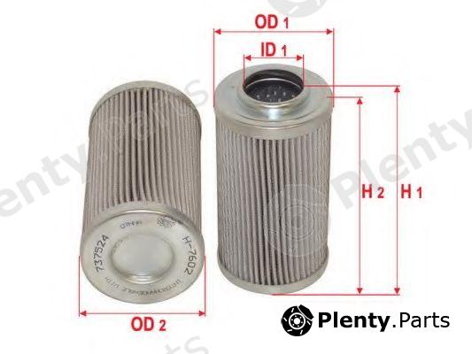  SAKURA part H7602 Filter, operating hydraulics