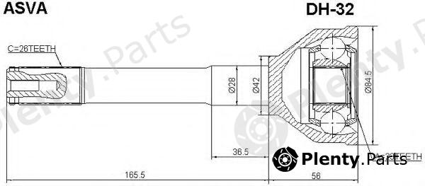  ASVA part DH32 Replacement part