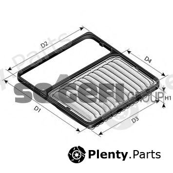  PURFLUX part A1511 Air Filter
