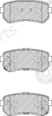  FERODO part FDB4235 Brake Pad Set, disc brake