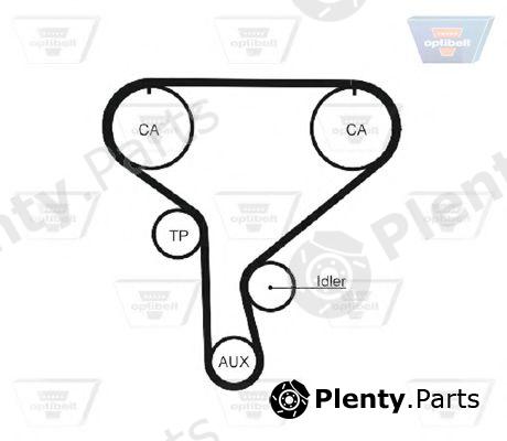  OPTIBELT part ZRK1462 Timing Belt