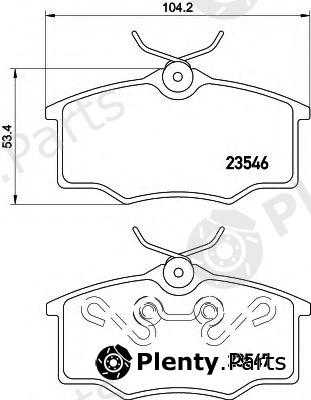  HELLA part 8DB355010-371 (8DB355010371) Brake Pad Set, disc brake