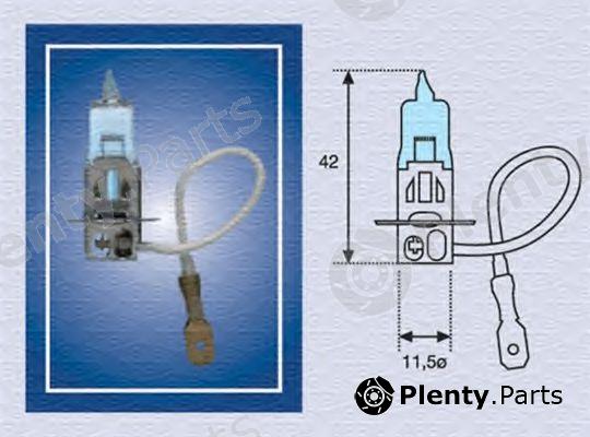  MAGNETI MARELLI part 002604100000 Bulb, fog light; Bulb