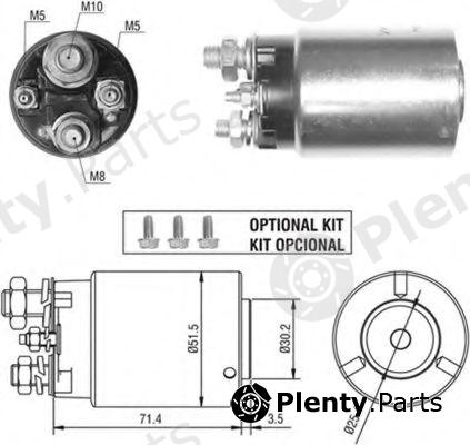  MAGNETI MARELLI part AME0413 Solenoid Switch, starter