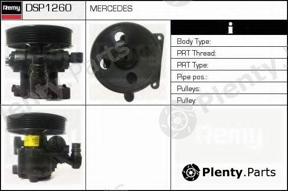  DELCO REMY part DSP1260 Hydraulic Pump, steering system