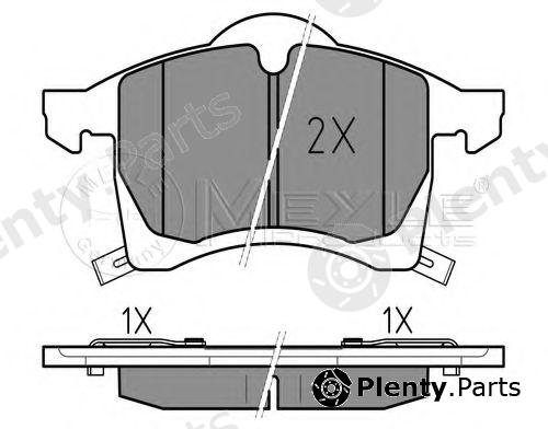  MEYLE part 0252305719/W (0252305719W) Brake Pad Set, disc brake