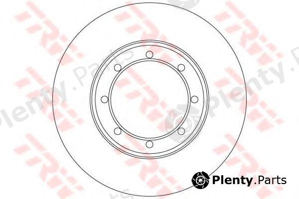  TRW part DF6372 Brake Disc