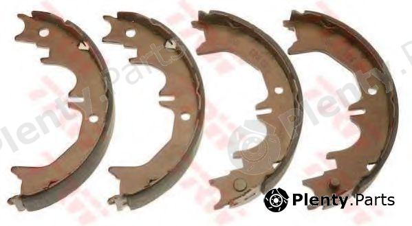 TRW part GS8716 Brake Shoe Set, parking brake