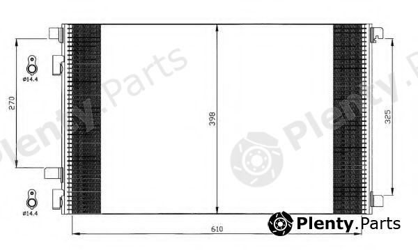  NRF part 35449 Condenser, air conditioning