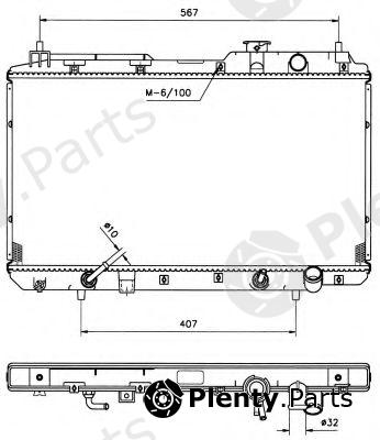  NRF part 53507 Radiator, engine cooling