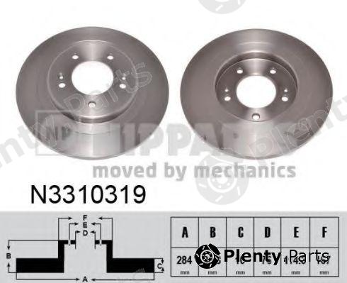  NIPPARTS part N3310319 Brake Disc