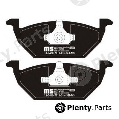  MASTER-SPORT part 13-0460-7111-2N-SET-MS (13046071112NSETMS) Brake Pad Set, disc brake