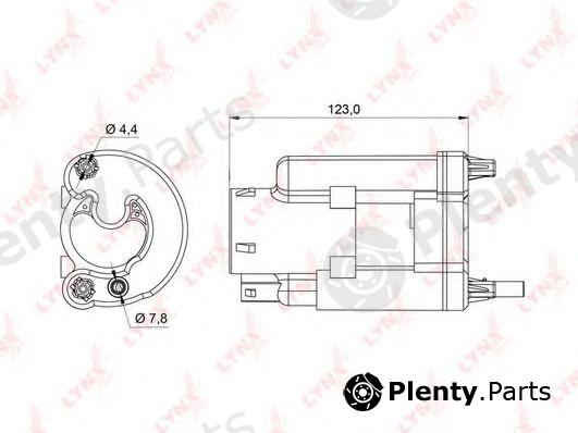  LYNXauto part LF989M Fuel filter