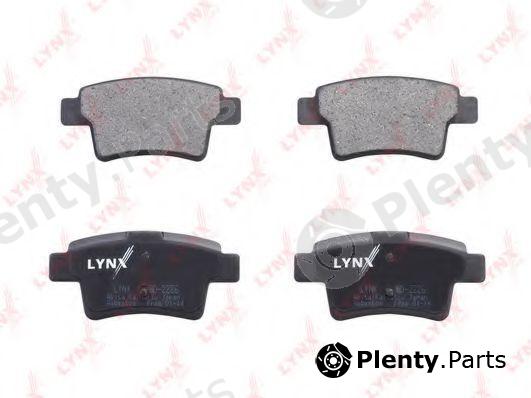  LYNXauto part BD2226 Brake Pad Set, disc brake
