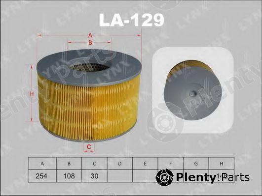  LYNXauto part LA129 Air Filter