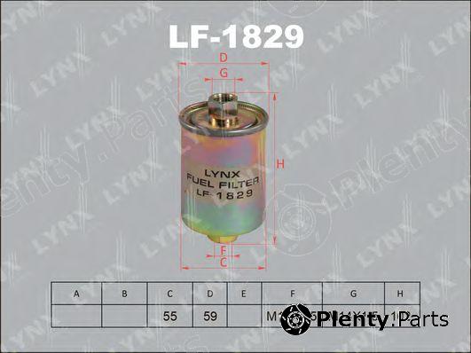  LYNXauto part LF1829 Fuel filter
