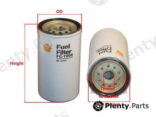  SAKURA part FC1008 Fuel filter