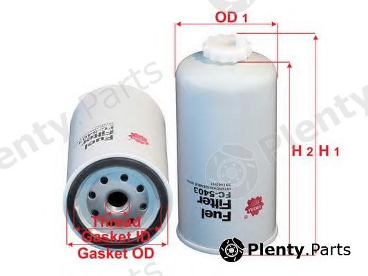  SAKURA part FC5403 Fuel filter