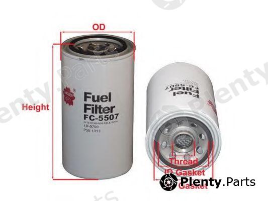 SAKURA part FC5507 Fuel filter