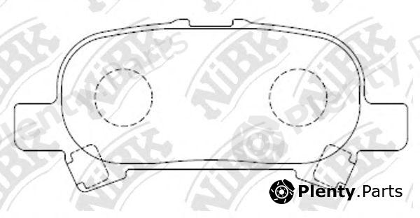  NiBK part PN0427 Brake Pad Set, disc brake