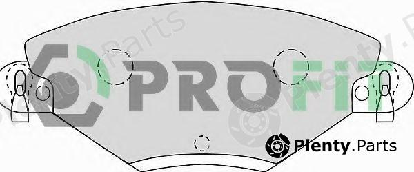  PROFIT part 50001411 Brake Pad Set, disc brake