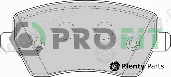  PROFIT part 5000-1617 (50001617) Brake Pad Set, disc brake