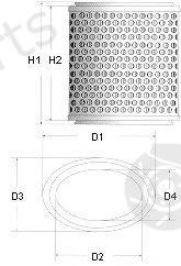  CHAMPION part W206/606 (W206606) Air Filter