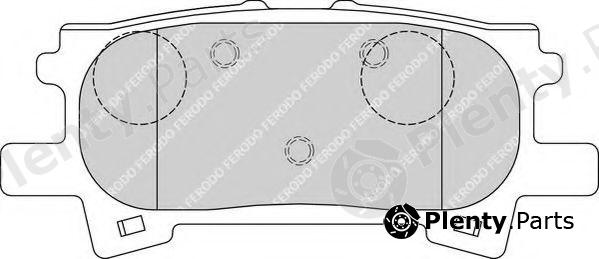  FERODO part FDB1731 Brake Pad Set, disc brake