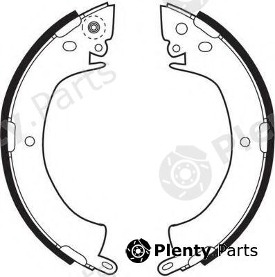  FERODO part FSB249 Brake Shoe Set