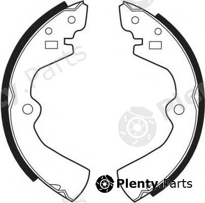  FERODO part FSB258 Brake Shoe Set