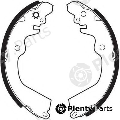  FERODO part FSB404 Brake Shoe Set
