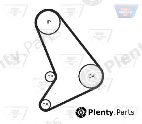  OPTIBELT part ZRK1098 Timing Belt