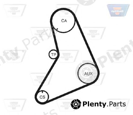  OPTIBELT part ZRK1213 Timing Belt