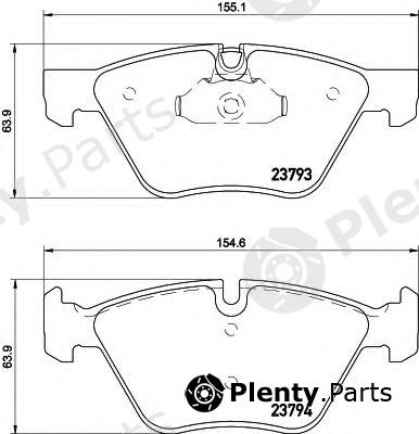  HELLA part 8DB355015-031 (8DB355015031) Brake Pad Set, disc brake