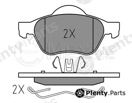  MEYLE part 0252453518 Brake Pad Set, disc brake