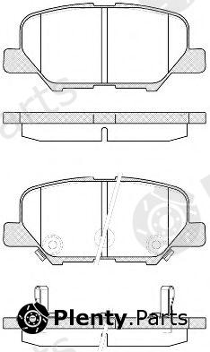  REMSA part 1536.02 (153602) Brake Pad Set, disc brake