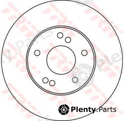  TRW part DF4090 Brake Disc