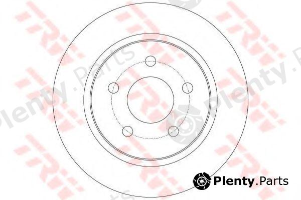  TRW part DF6139 Brake Disc