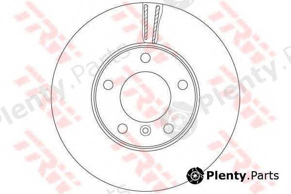  TRW part DF6478S Brake Disc