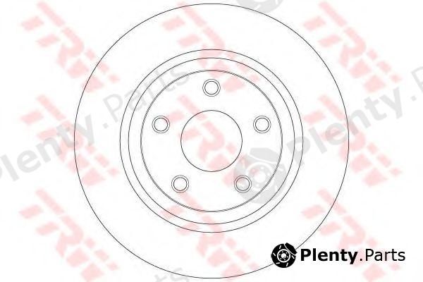  TRW part DF6492 Brake Disc