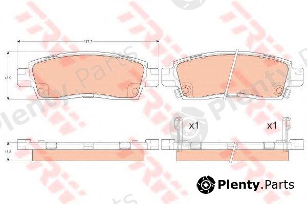  TRW part GDB4455 Brake Pad Set, disc brake