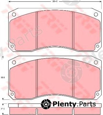  TRW part GDB5008 Brake Pad Set, disc brake