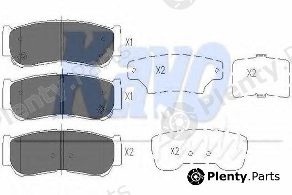  KAVO PARTS part KBP3024 Brake Pad Set, disc brake