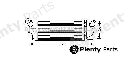  AVA QUALITY COOLING part PEA4336 Intercooler, charger