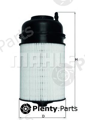  MAHLE ORIGINAL part KX276/6D (KX2766D) Fuel filter