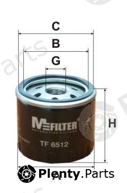  MFILTER part TF6512 Oil Filter