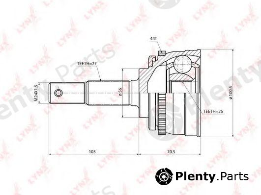  LYNXauto part CO-5777A (CO5777A) Joint Kit, drive shaft